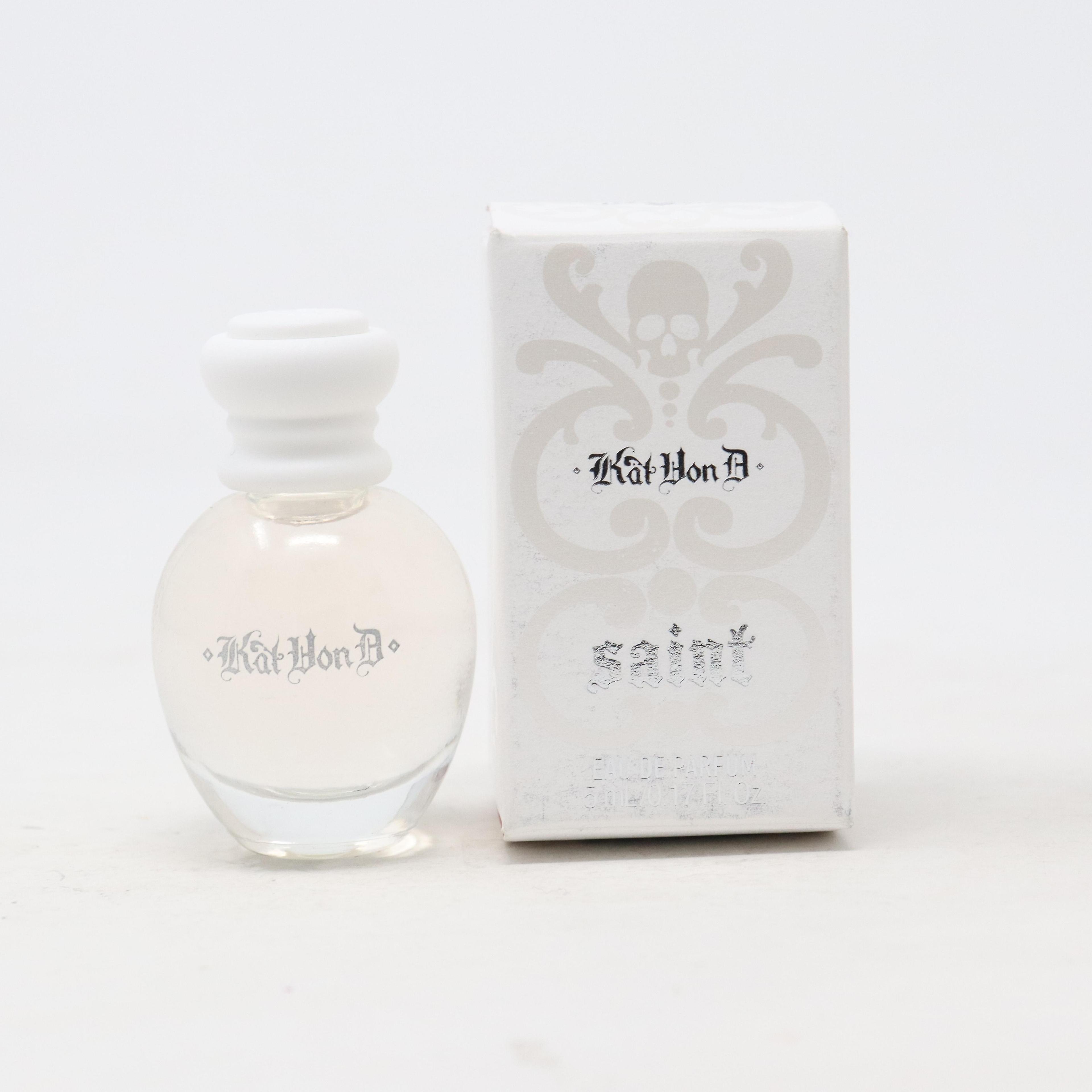 KVD Beauty Saint by Kat Von D Eau De Parfum Mini 0.17oz/5ml Spray New With Box 0.17 oz