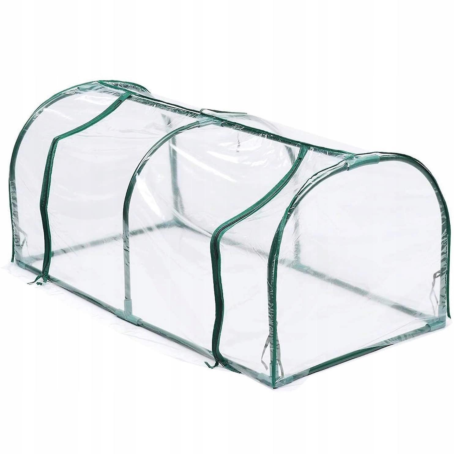 Niutu0 1x Flower House Cover Balcony Planter Warming House Insulation Cover Transparent Greenhouse Plastic Rain Cover B