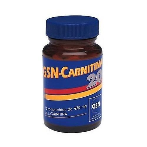 GSN Carnitine 20 80 tablets of 250mg