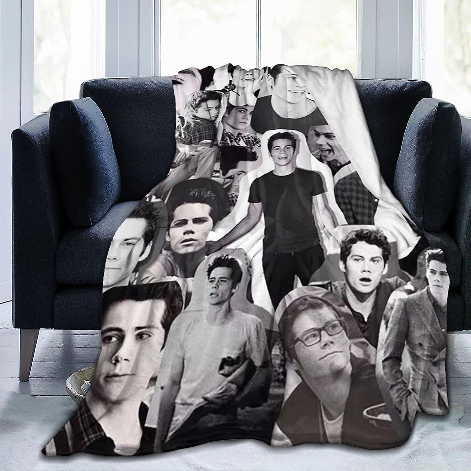 Kerota TR1760 Dylan O'Brien Throw Blanket,Air-Conditioning Blanket,Super Soft Comfy Flannel Fleece Blanket,Plush Blanket 50x40in 125x100cm