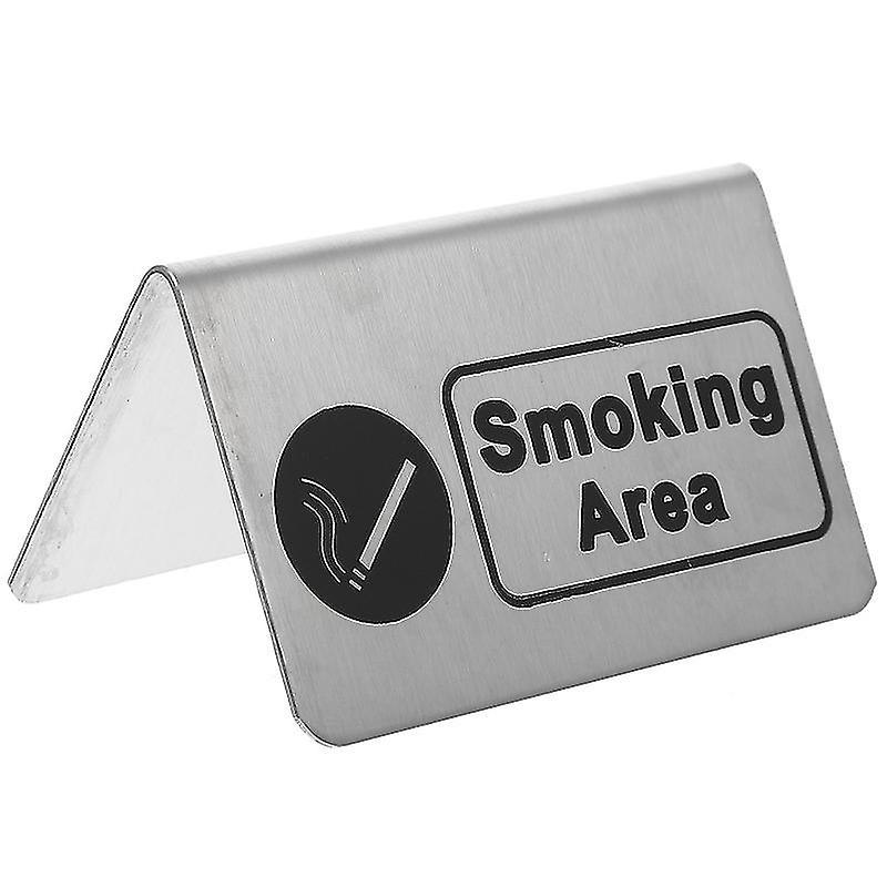 Allinless 1pcs Smoking Area Sign