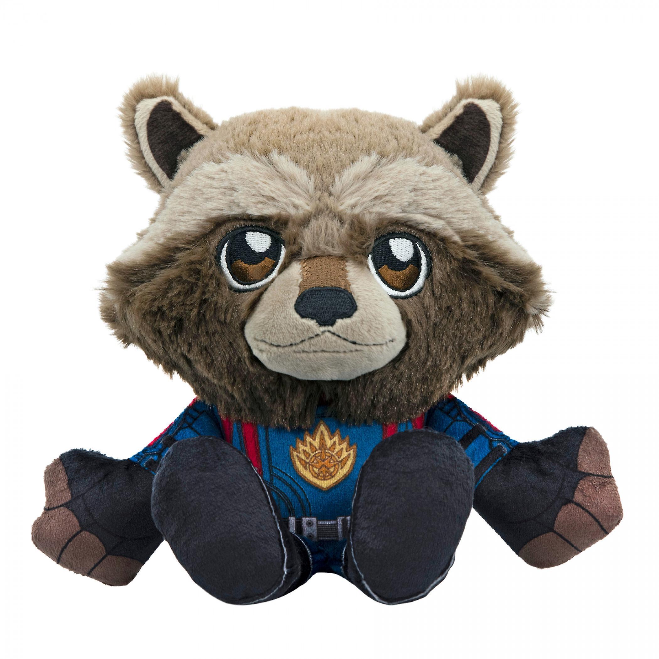 Marvel Guardians of The Galaxy Rocket Raccoon Kuricha Sitting Plush Doll Multi-Color