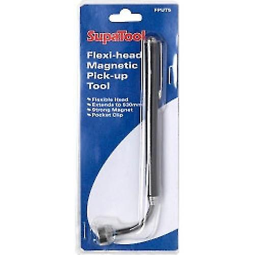 SupaTool Flexi-Head Magnetic Pick-Up Tool Black/Silver One Size