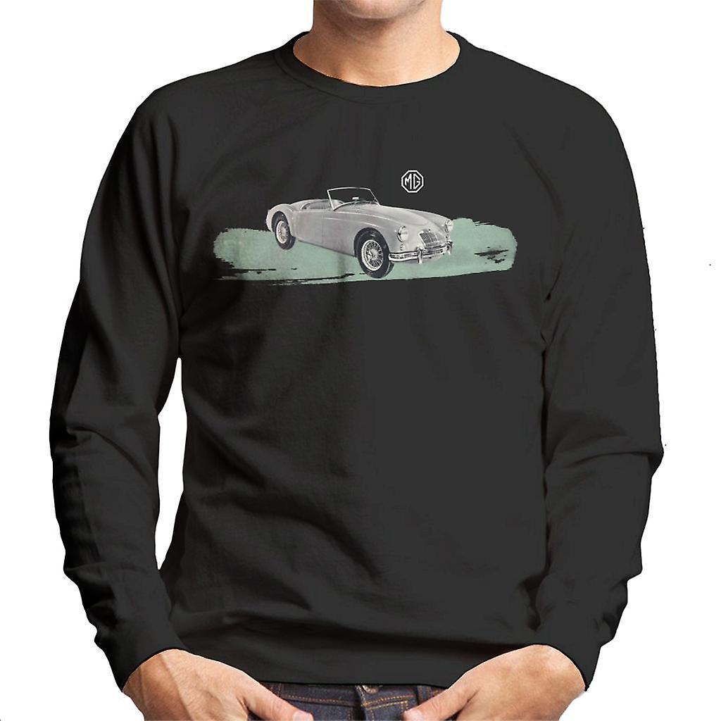 MG The Completely New MGA British Motor Heritage Men's Sweatshirt Black Large