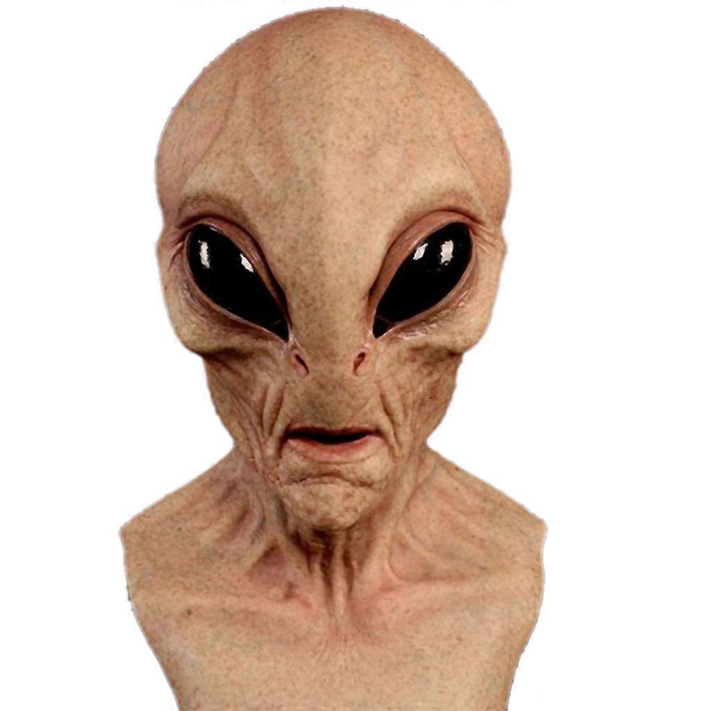 Kakanwo Halloween Costumes Halloween Alien Mask Scary Horrible Horror Alien Mask Mask B