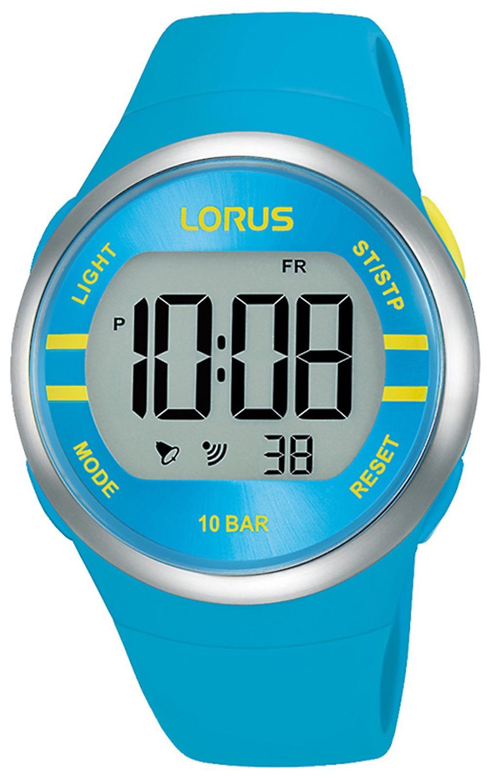 Lorus Watch for Analog Quartz Woman with Silicone Bracelet R2341NX9