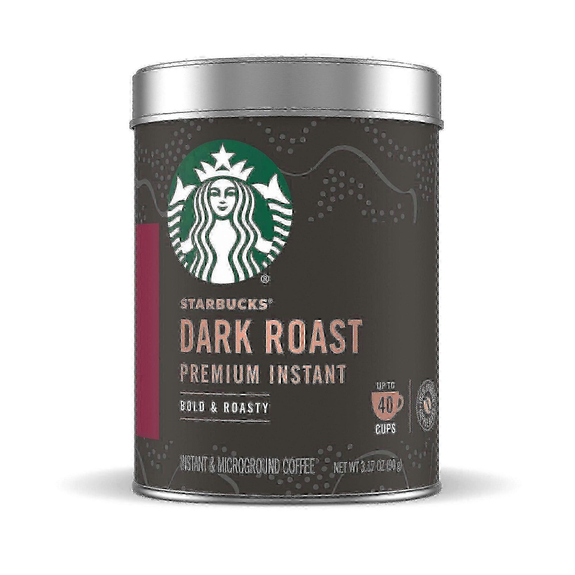 Starbucks Dark Roast Premium Instant Coffee, 3.17 Oz