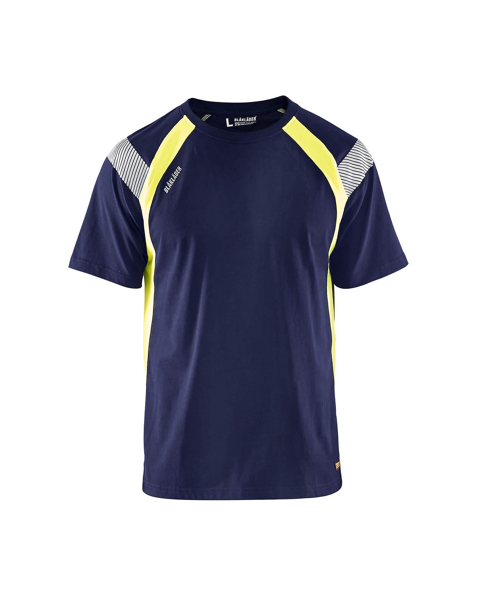 Blaklader 3332 work t-shirt - mens (33321030) Navy blue/yellow M