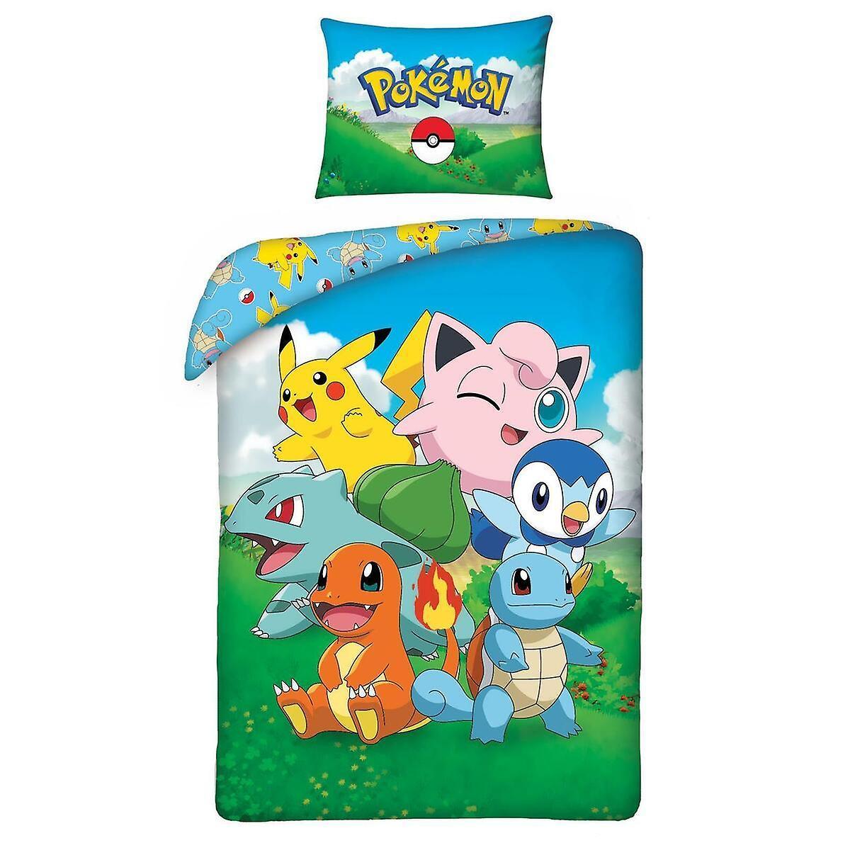 Pokémon Pokemon Nature Duvet Set Bed Set 140x200+70x90cm