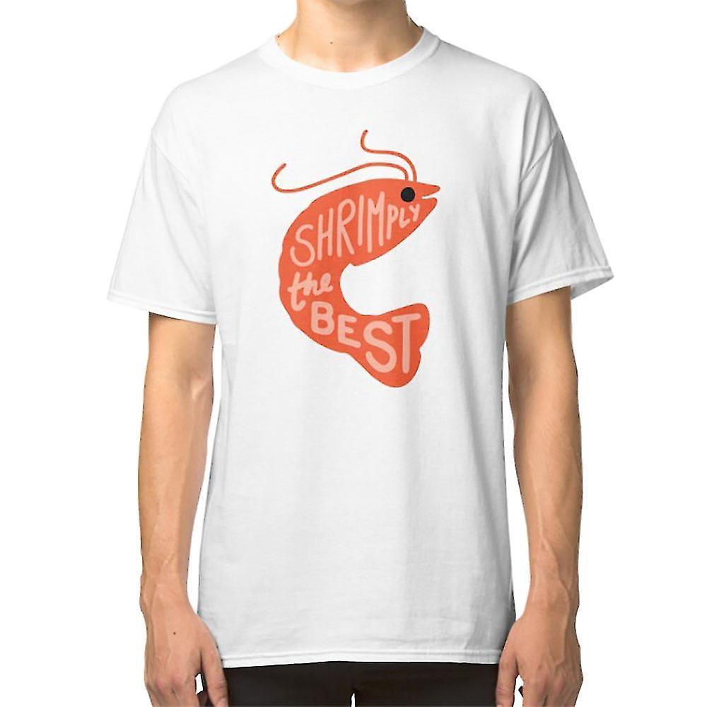 Gildan Shrimply the Best T-shirt white L