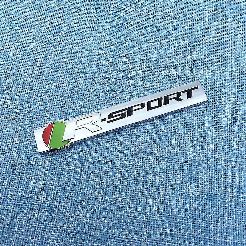 Linki 3d Metal Black Car Front Grill Fender R Sport Emblem Badge Logo Sticker For R Sport Jaguar Car F Pace Xf Xe R Sport Accessoroies Fender side ...