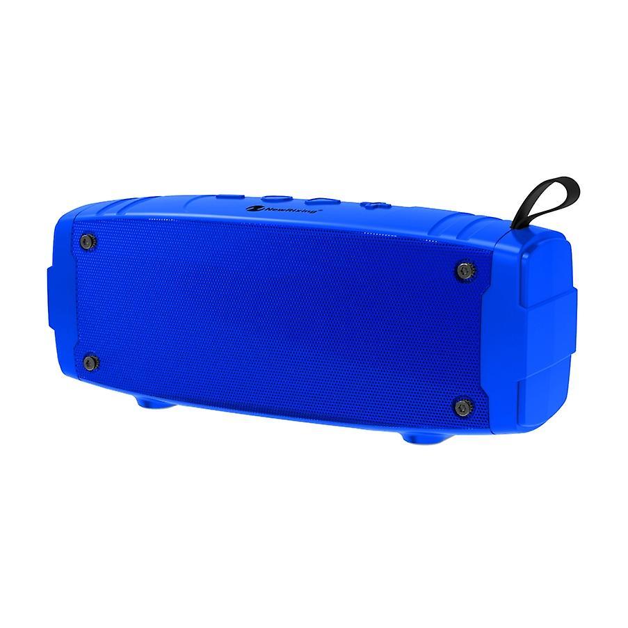 New Rixing Newrixing Nr-3020 Outdoor Tws Wireless Bluetooth Stereo Waterproof Dustproof Shockproof Speaker Blue