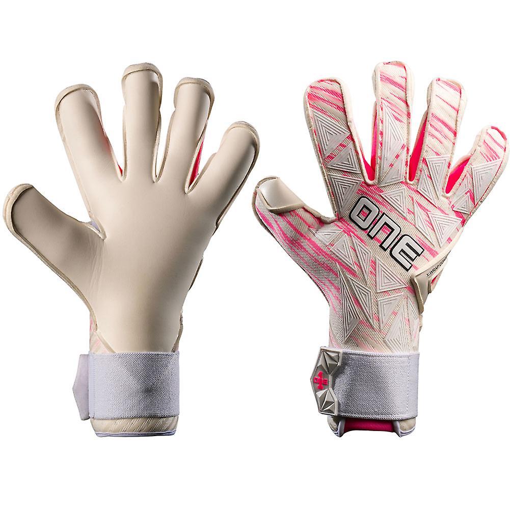 ONE GEO 3.0 Amped Goalkeeper Gloves Size White 11