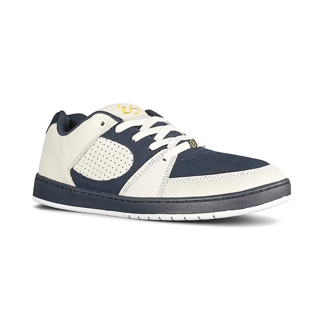 eS Accel Slim Skate Shoes - White/Navy UK 8 / EU 42