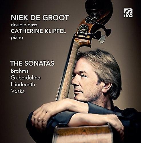 Nimbus Records Brahms / De Groot,Niek / Klipfel,Catherine - Sonatas  [COMPACT DISCS] Jewel Case Packaging USA import