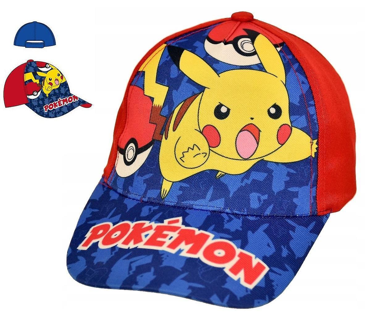 Pokémon Pokemon cap with PokeBall and Pikachu motif red 52cm