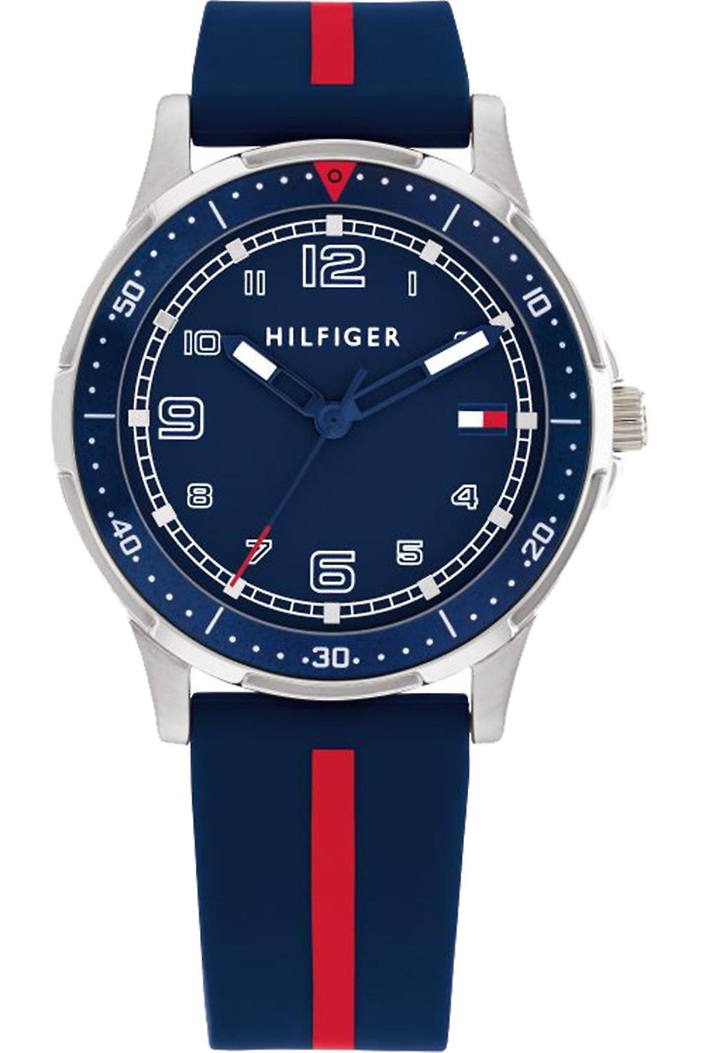 Tommy Hilfiger Kids Kids Analog Quartz Watch with Silicone Bracelet 1720036