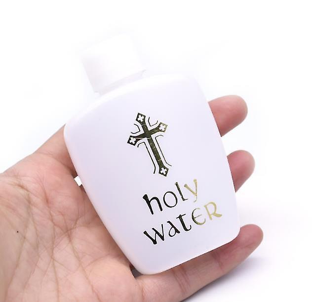 Unbrand 60ml Holy Water Bottles Plastic Holy Water Container Holy Water Empty Bottle one size