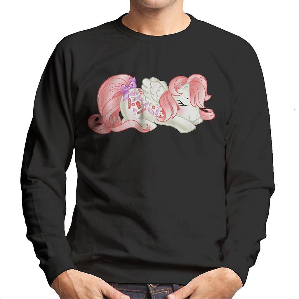 My Little Pony Strawberry Sweetie Sleep Men's Sweatshirt Black XX-Large