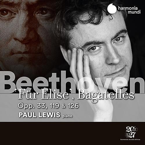 Harmonia Mundi Paul Lewis - Beethoven: Fur Elise, Bagatelles  [COMPACT DISCS] USA import