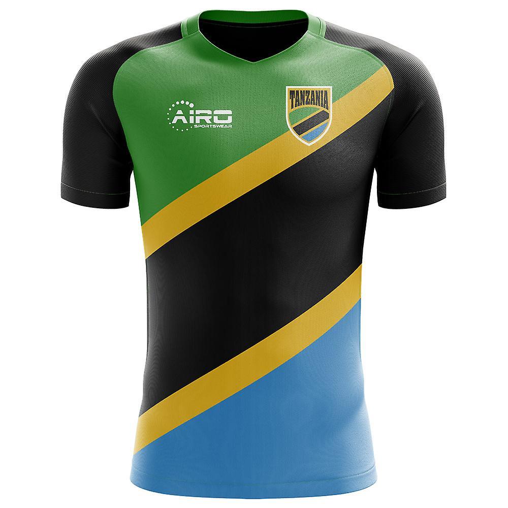 Airo Sportswear 2024-2025 Tanzania Home Concept Football Shirt Green M