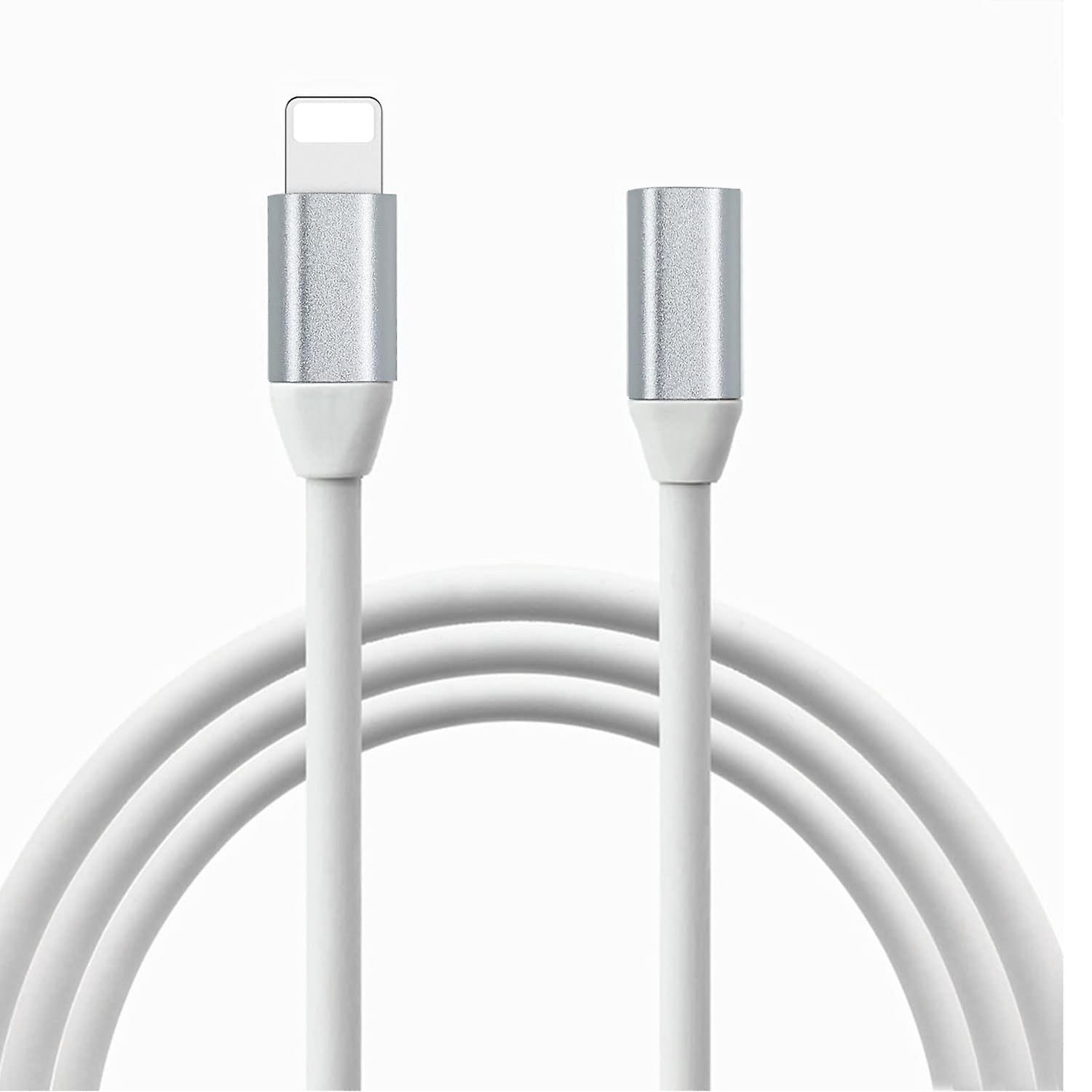 Lyun 1m Lightning Extension Cable - Female To Male Video, Audio, Data, Charging Extender