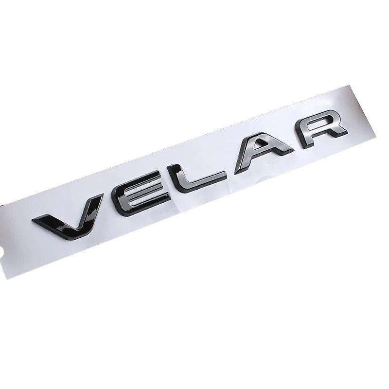 Hikig 3d Abs Black Car Trunk Evoque Logo Velar Badge Vogue Se Letters Emblem For Range Rover Sport L322 L320 L494 Sticker Accessories VELAR Glossy ...