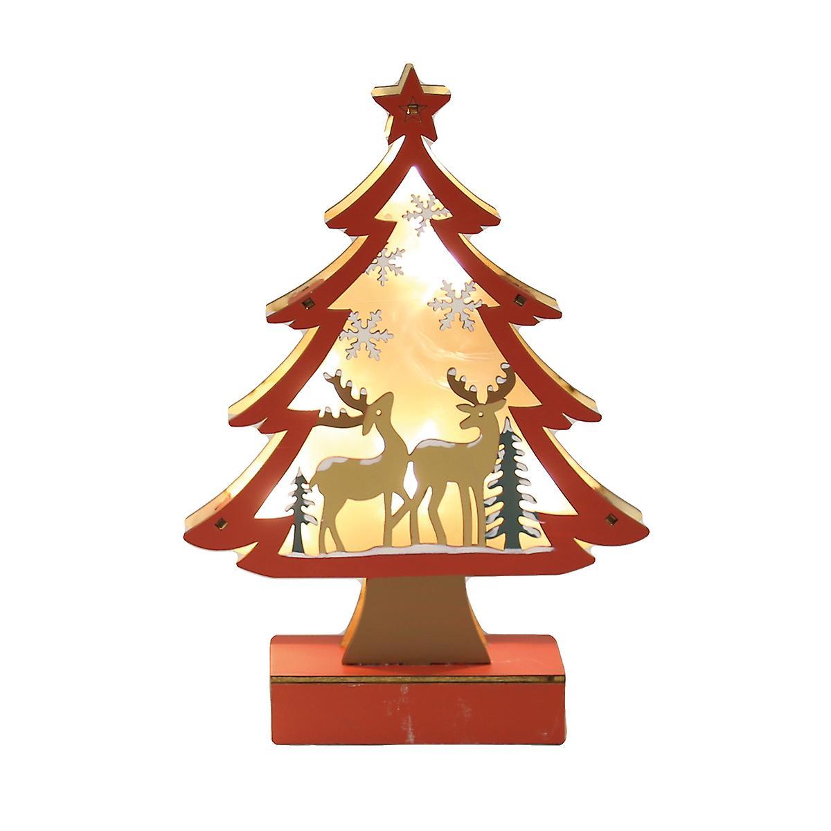 Straits LED Red Xmas Tree Reindeer