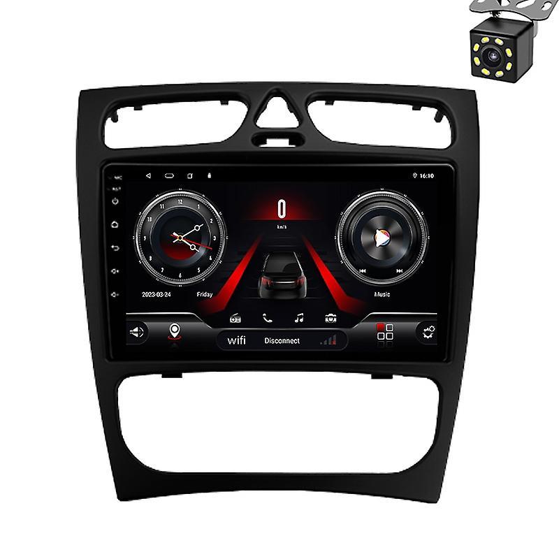 JIULUNET for Mercedes Benz C Class CLK S203 W203 W209 A209 2000-2005 Android WIFI Car Radio Multimedia Player