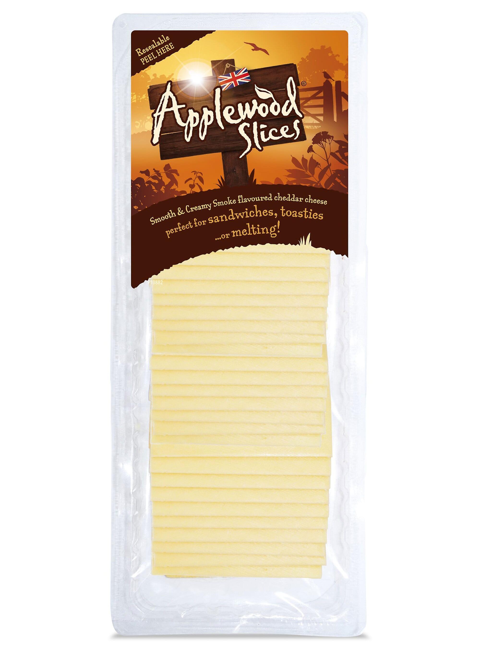 Applewood Smoke Flavoured Cheddar Cheese Slices