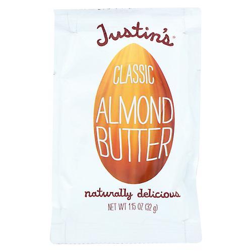 Justins Justin's Squeeze Pack Almond Butter Classic, Case of 10 X 1.15 Oz (Pack of 1)