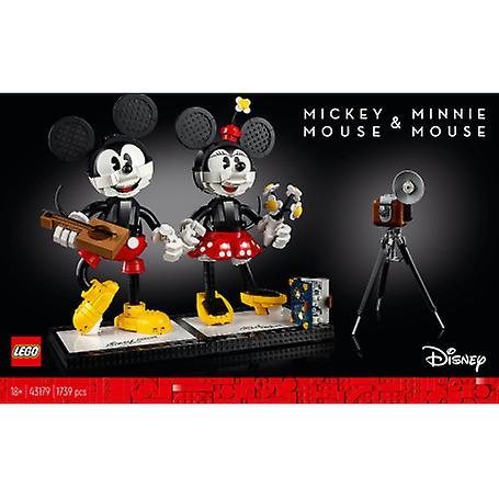 LEGO 43179 Mickey Mouse & Minnie Mouse buildable characters