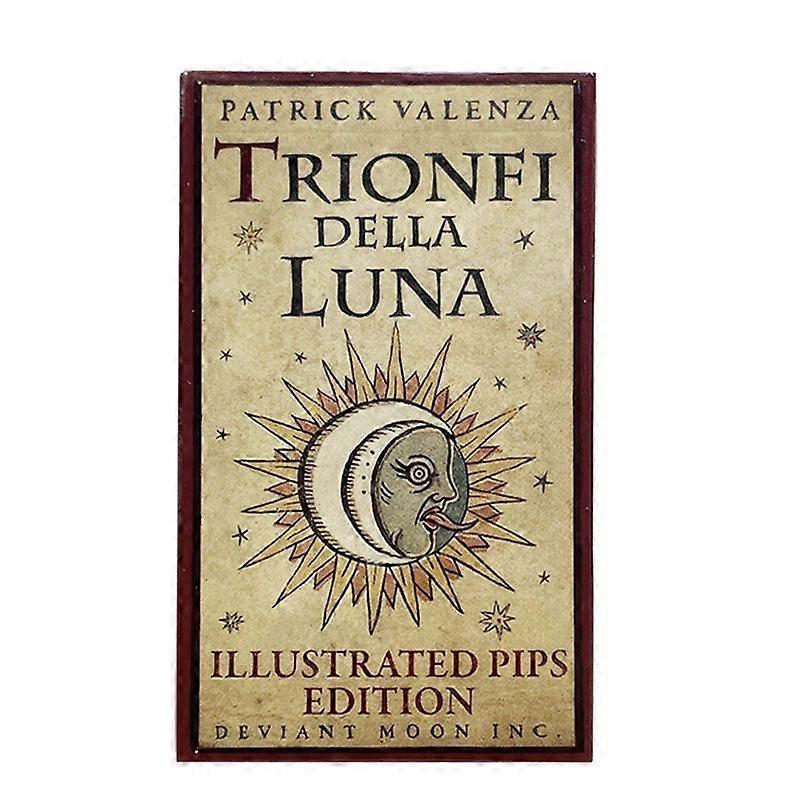 Quikhome Trionfi della Luna Illustrated taort Cards Oracle cards