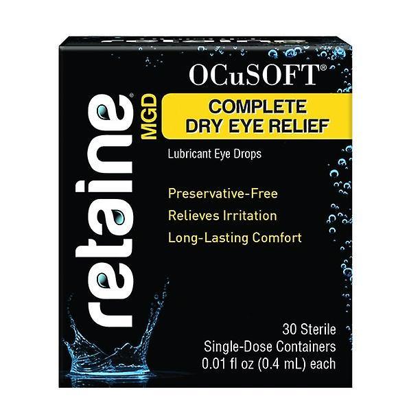 Ocusoft Retaine Mgd Lubricant Eye Drops Single Dose Containers, 30ct