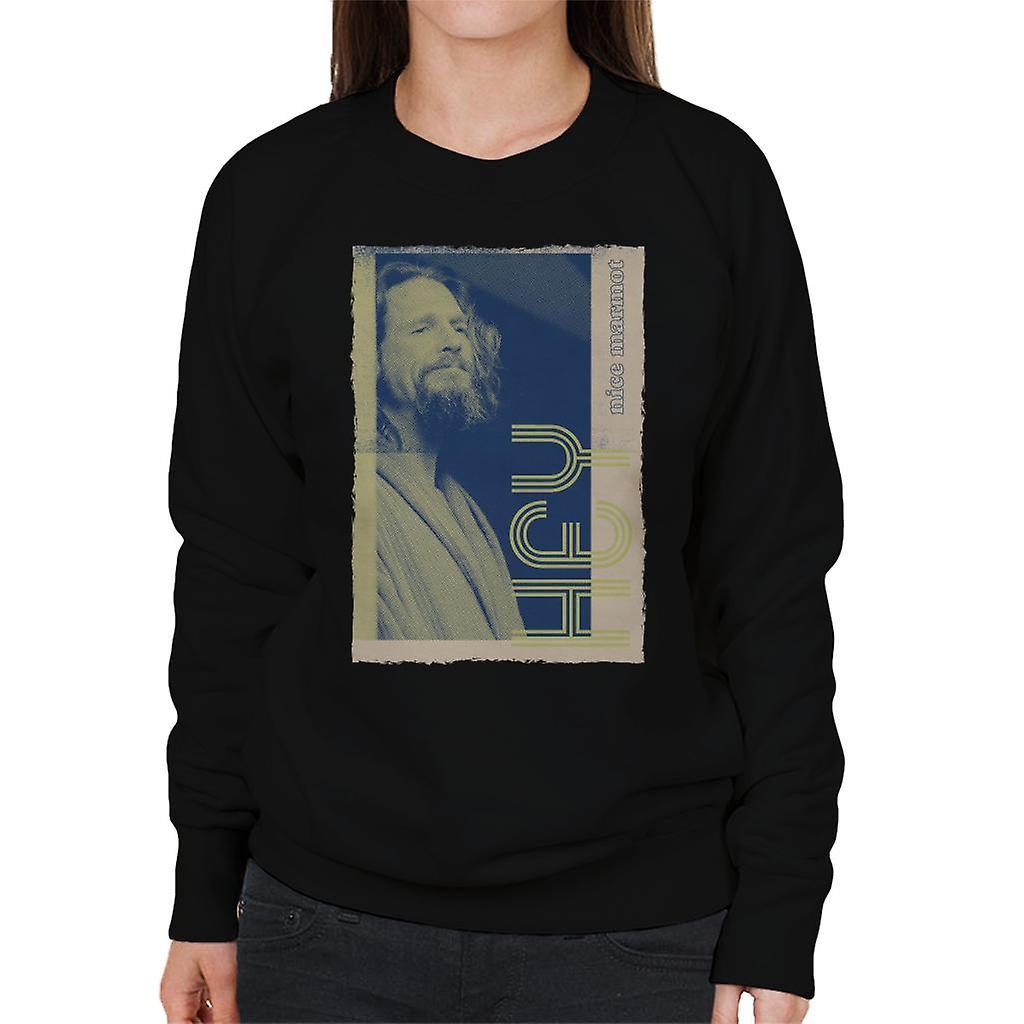 The Big Lebowski The Dude Hey Nice Marmot Nostalgia Women's Sweatshirt Black XX-Large