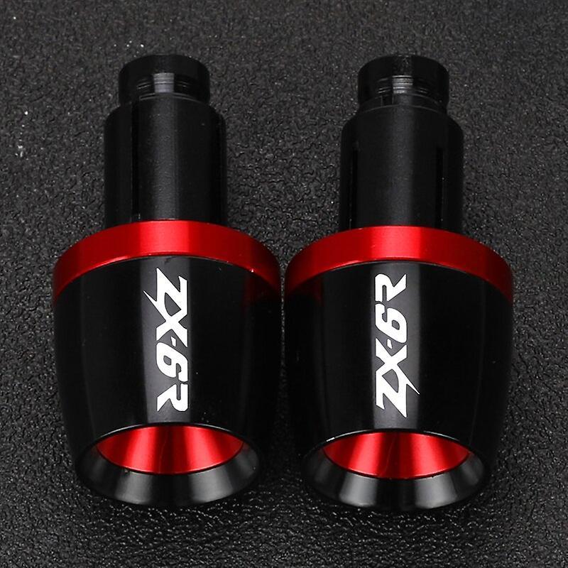 Motor Vehicle Parts FOR KAWASAKI ZX6R 2000-2016 2017 2018 2019 2020 2021 2022 2023 Motorcycle Handlebar Counterweight Plug Slider  ZX-6R 2024 red w...