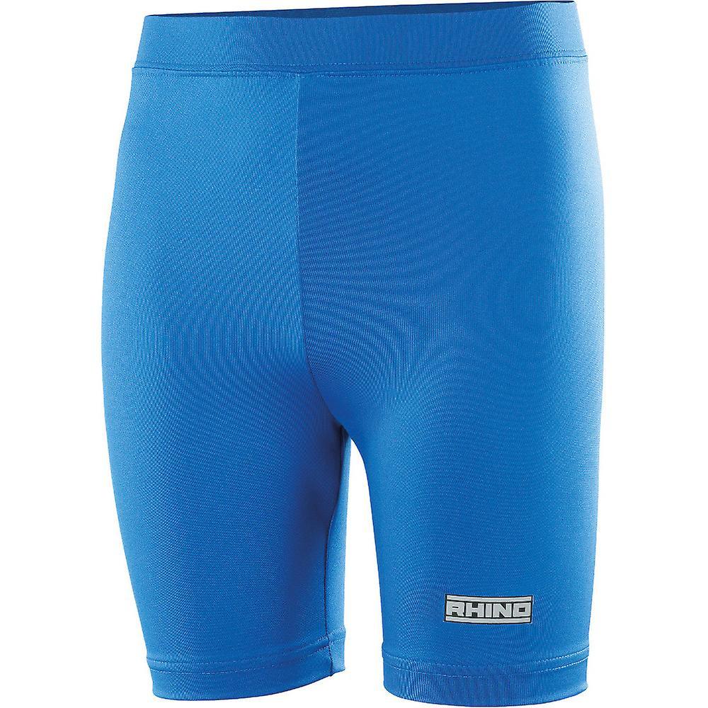 Rhino Boys Lightweight Quick Drying Sporty Baselayer Shorts Royal LY/XLY - (Waist 26/28")