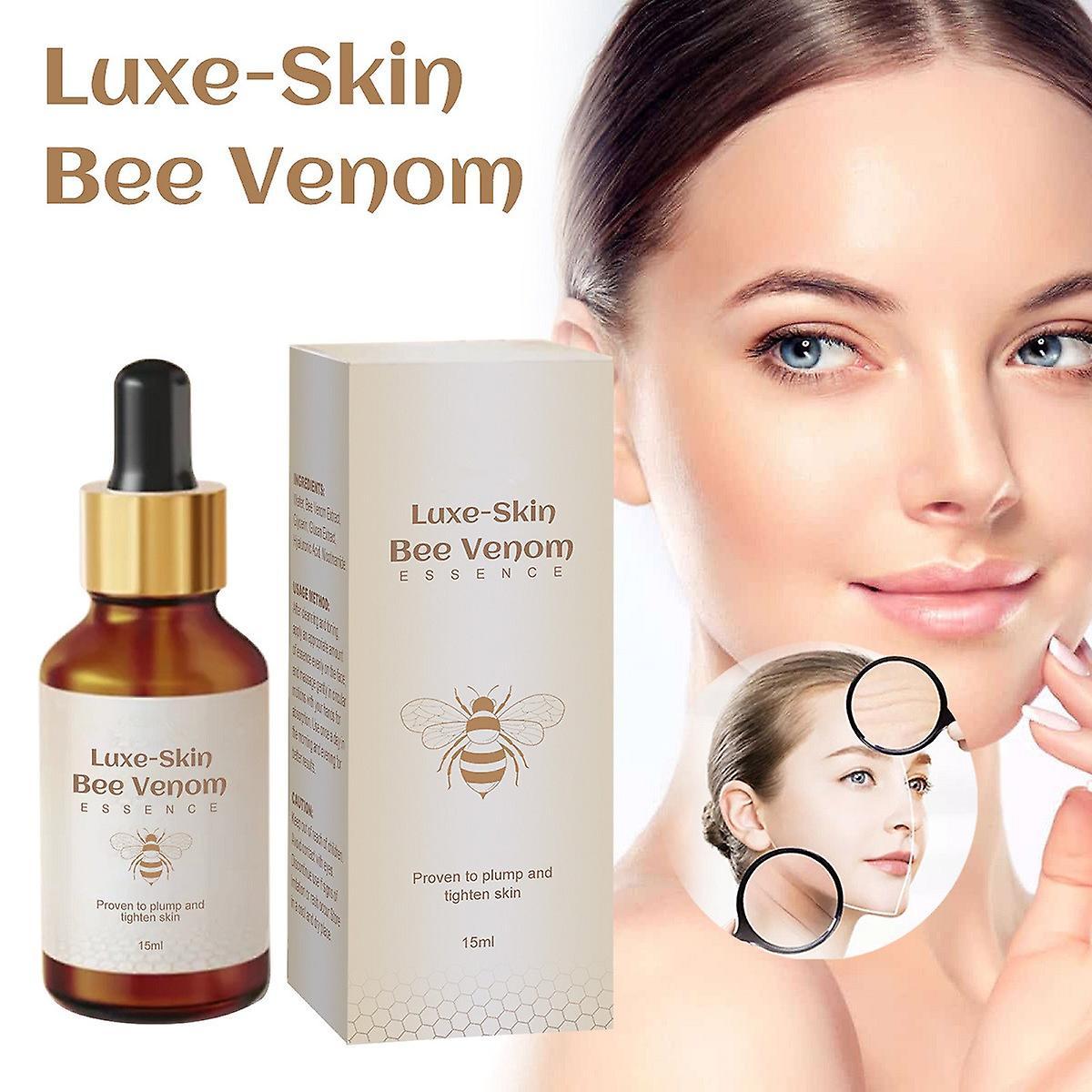 Frusde Luxe Skin Bee Venom Essence, Advanced Bee Venom Serum, Bee Venom And Manuka Honey Serum, Honey Anti-aging Serum, Anti-wrinkles 3Pcs