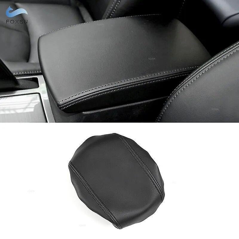 Bicaco For Mazda 6 2006 2007 2008 2009 2010 2011 2012 2013 2014 2015  Black Microfiber Leather Center Console Armrest Box Cover Trim