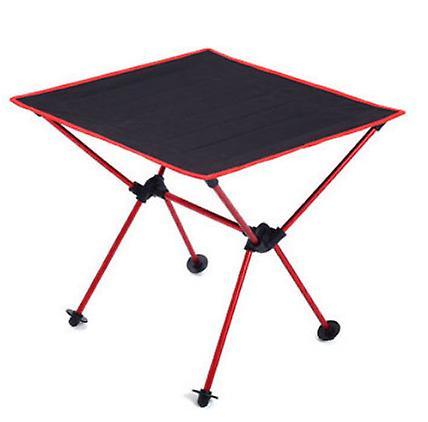 Mimigo Outdoor Camping Portable Folding Table Oxford Cloth Leisure Table Aviation Aluminum Alloy Barbecue Tables For Family Outside Sports & Travel...