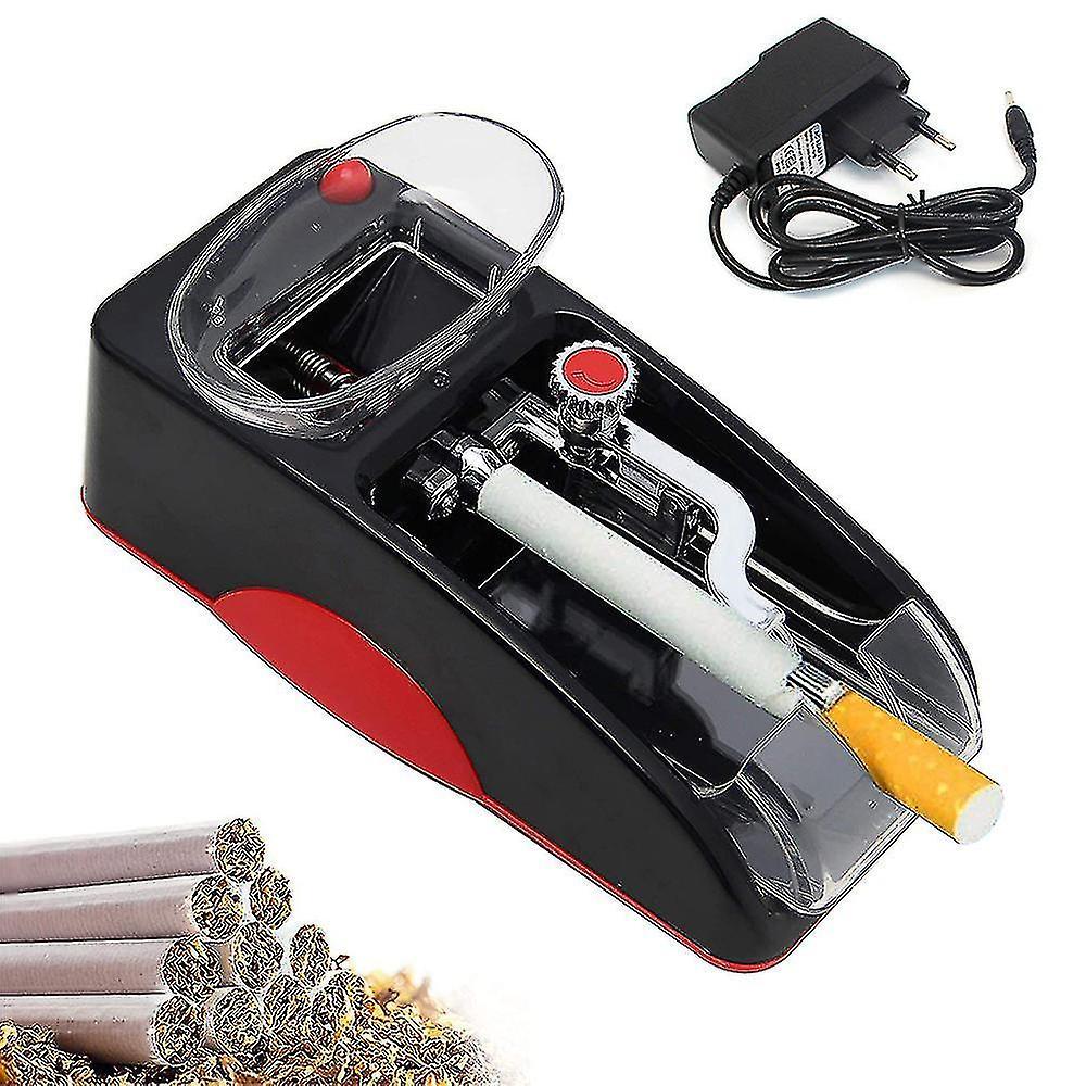 Bxs Cigarette Rolling Machine Electric Automatic Injector Mini Tobacco Roller red