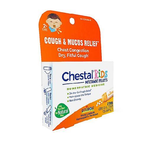 Boiron Chestal Kids Meltaway Cough & Mucus Relief, 160 Pellets (Pack of 1)