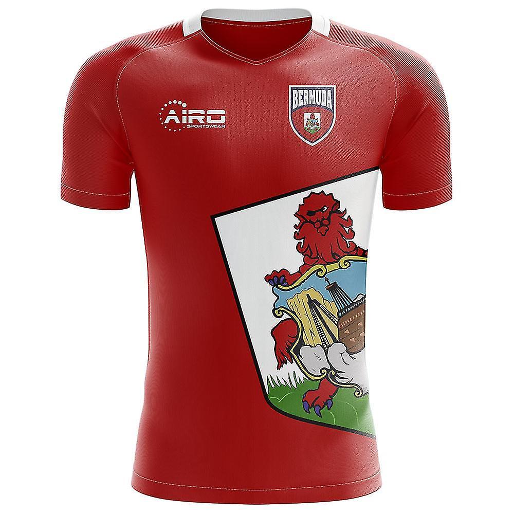 Airo Sportswear 2023-2024 Bermuda Home Concept Football Shirt - Baby Red 12/18 Months