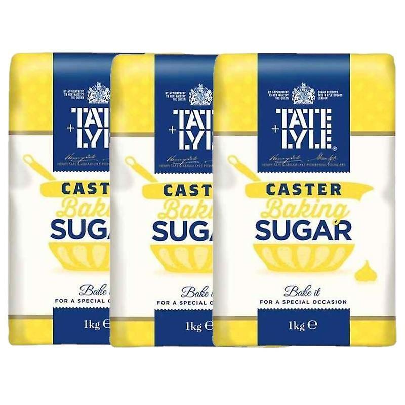 Tate & Lyle Caster Sugar 1kg x 3 3 x 1kg