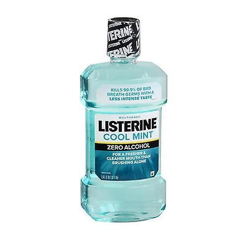 Listerine Zero Mouthwash, Clean Mint 33.81 oz (Pack of 1)