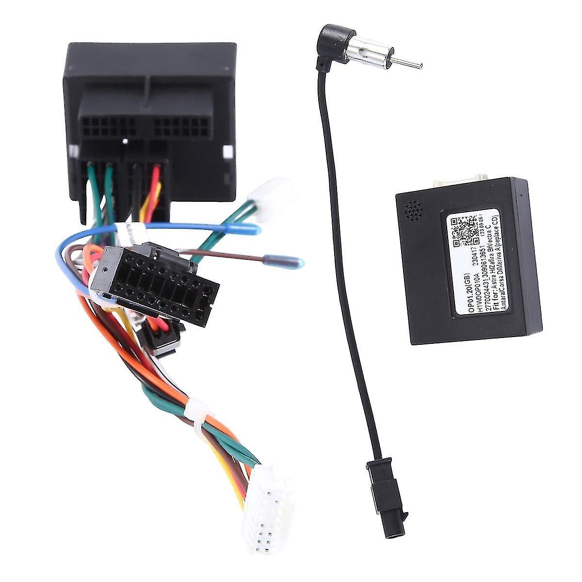 Guangzhou Yunlong Trading Co., Car Radio Cable With Canbus Box For Opel H Zafira B Power Wiring Harness For Android Headunit Insta