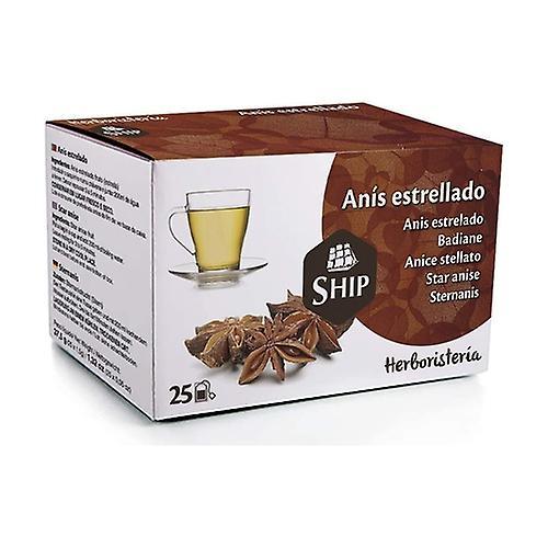 Ship star anise infusion 25 infusion bags (Anise)