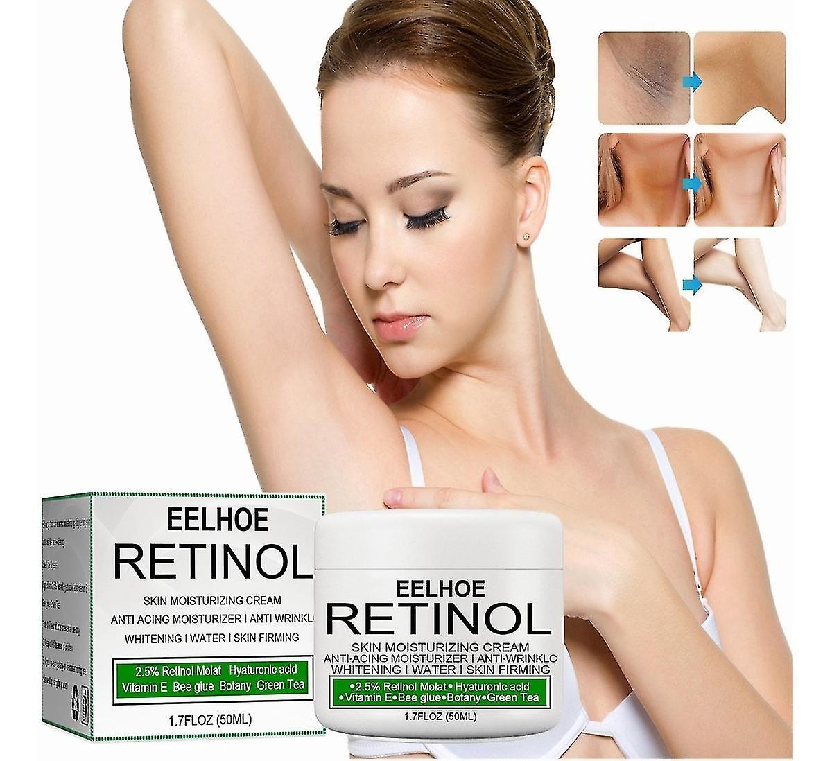 Eelhoe Retinol Body Whitening Cream Private Parts Underarm Serum 50ml