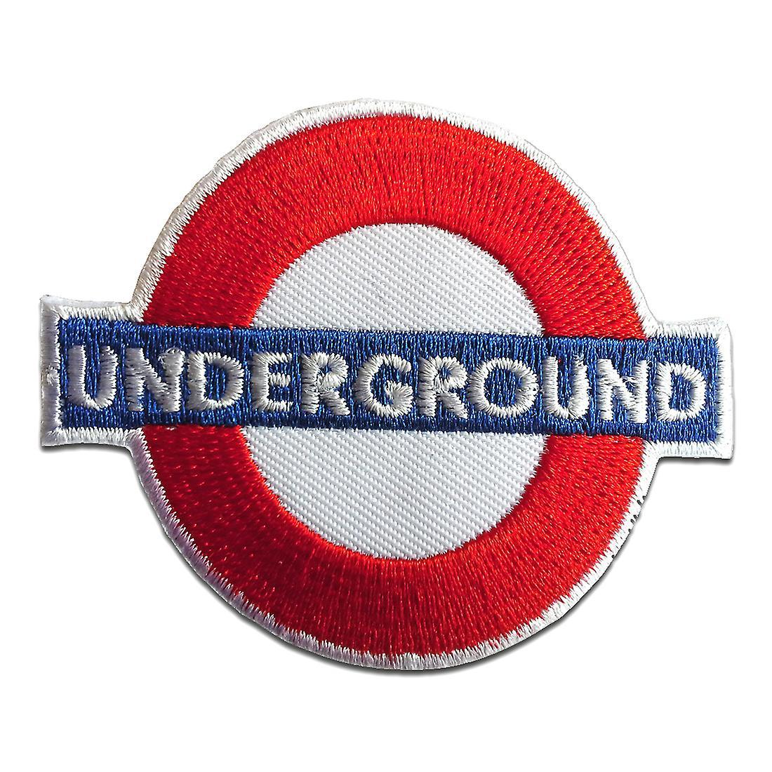 Catch the Patch Patch Underground London Logo white 7,4x5,7cm Patch Iron on patch