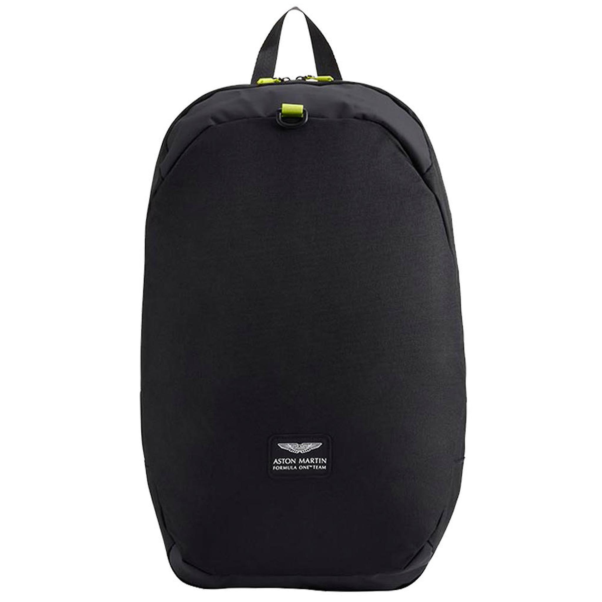 Aston Martin F1 Official Team Rucksack Black Unisex Backpack AM21BAG01 One Size